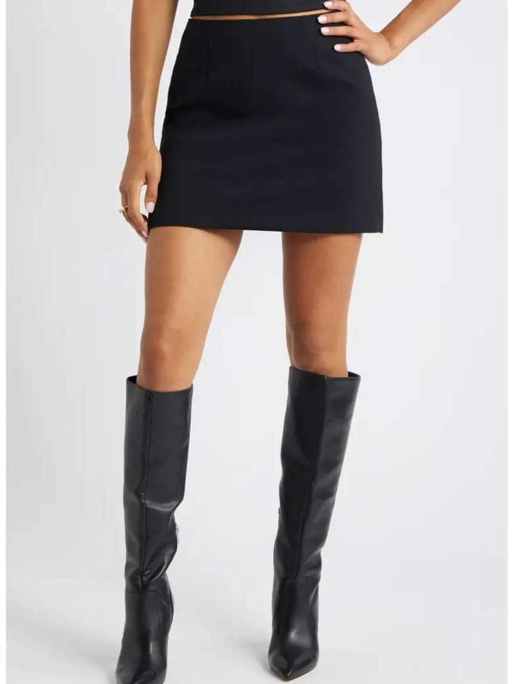Open edit The Icon A-Line Miniskirt